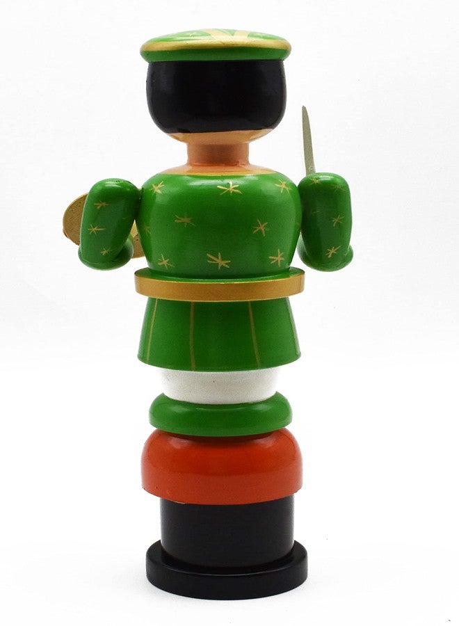 justhandmade Just Handmade Wooden Soldier | Kondapalli Toys | Etikopakka Toys | Home Decor Showpiece (JHMSOLB11) - Image 3